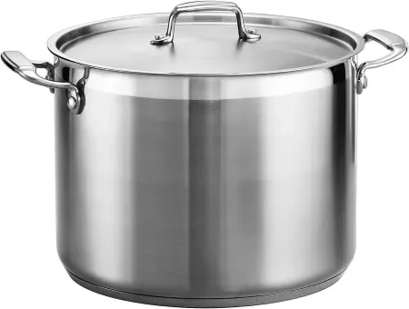 Tramontina Gourmet Stainless Steel 16-Quart Stock Pot with Lid