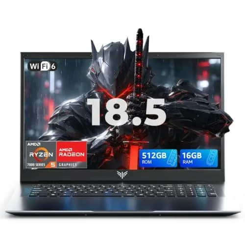 Kaigerr Ryzen 5 7430U 18.5" Gaming Laptop