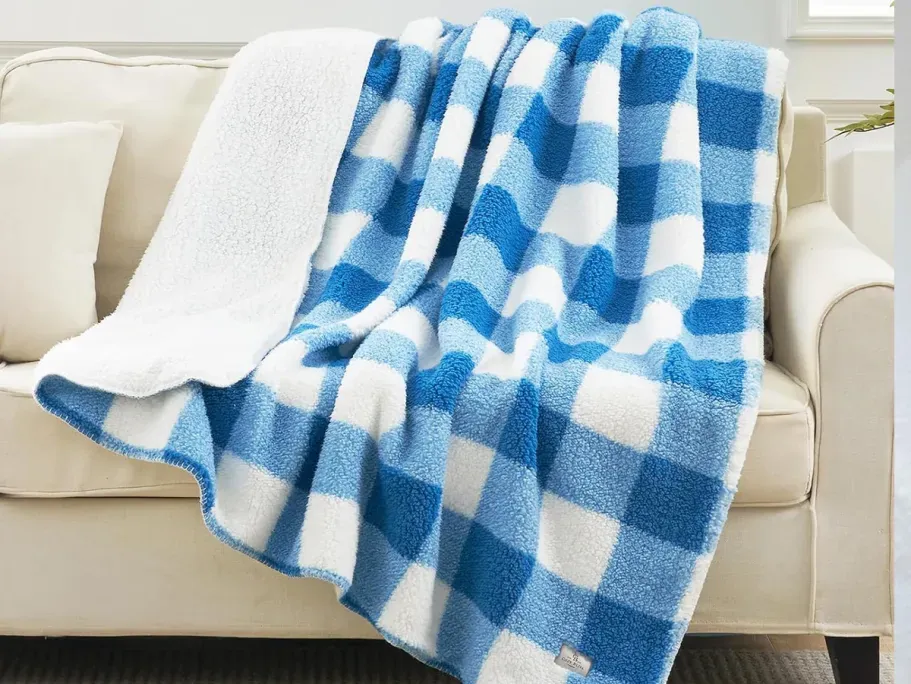 Sherpa Throw Blanket
