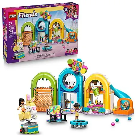 668-Pc LEGO Friends Fun Indoor Playground Building Toy