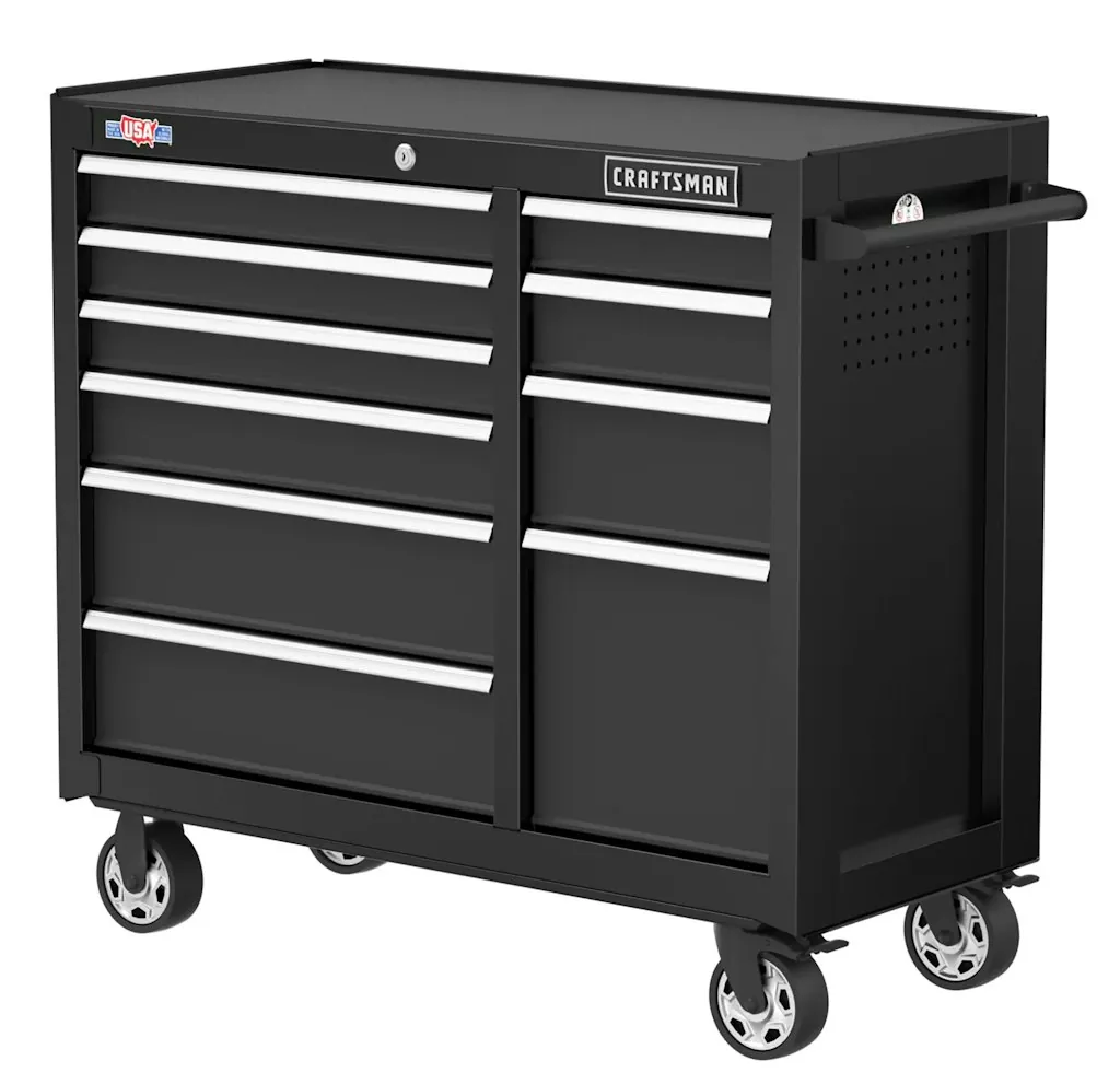 Craftsman 2000 Series 41" 10-Drawer Steel Rolling Tool Cabinet