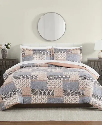 PEM America Francesca Patchwork 3-Pc. Comforter Set (Any Size)