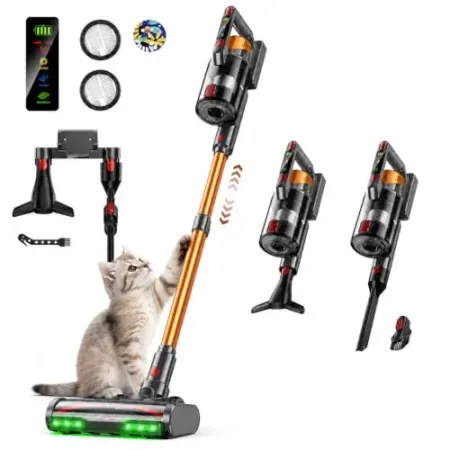 TechRise 650W 55KPa Cordless Vacuum Cleaner