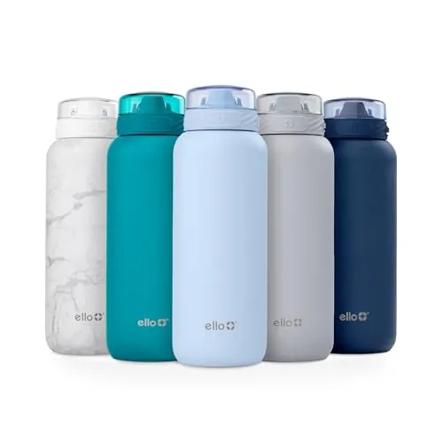 32oz Ello Cooper Stainless Steel Water Bottle w/ Straw & Carry Handle
