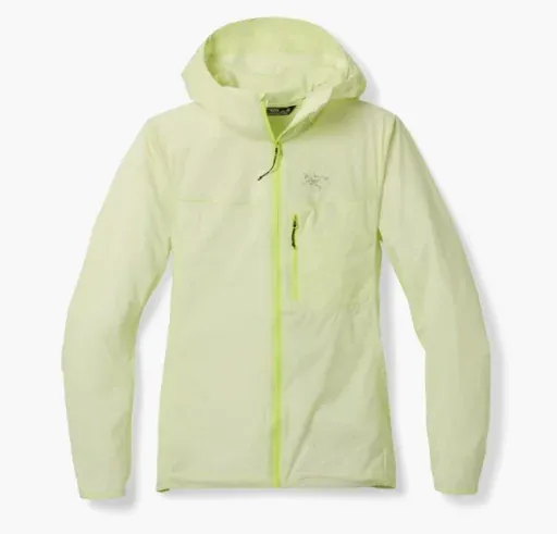Arc'teryx Women's Squamish Hoody Jacket Shincha Yellow