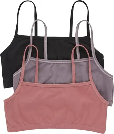 3-Pack Hanes Women's Cotton String Bralettes