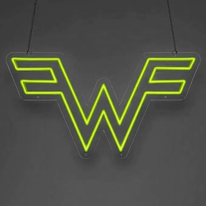 Weezer Amazon Exclusive Green Neon Sign