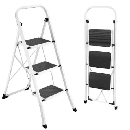 HBTower 3-Step Folding Step Stool (330lbs capacity)