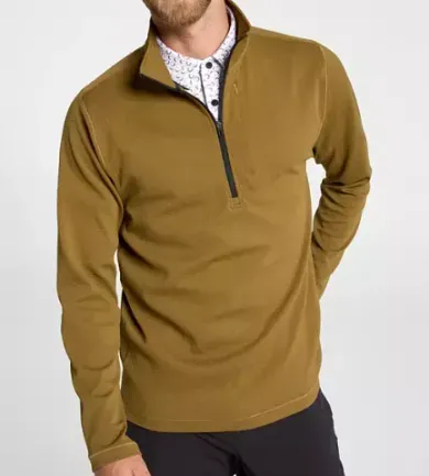 VRST Men's Element Textured 1/4 Zip Golf Pullover