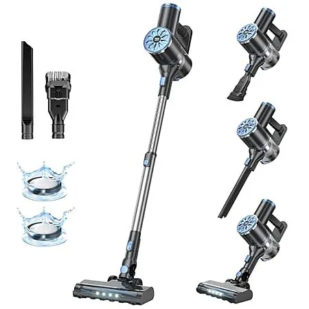 VIPSUN 40KPa Self-Standing Cordless Stick Vacuum (Blue)