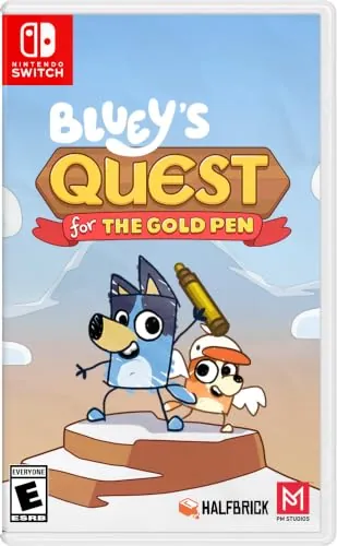 Bluey’s Quest for The Gold Pen – Nintendo Switch