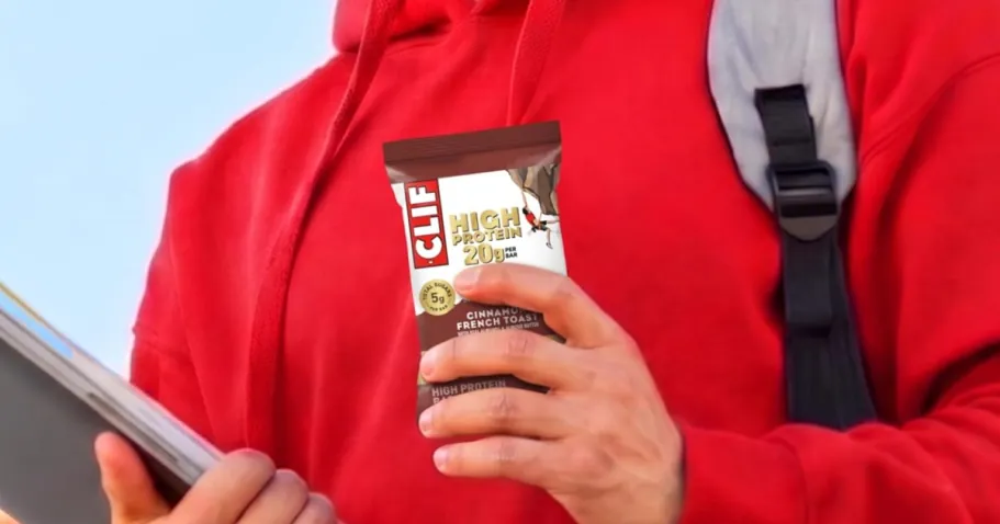 CLIF High-Protein Bars 4-Count – Cinnamon French Toast