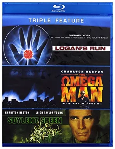 Sci-Fi: Triple Feature: Soylent Green, Logan's Run, Omega Man (Blu-ray)