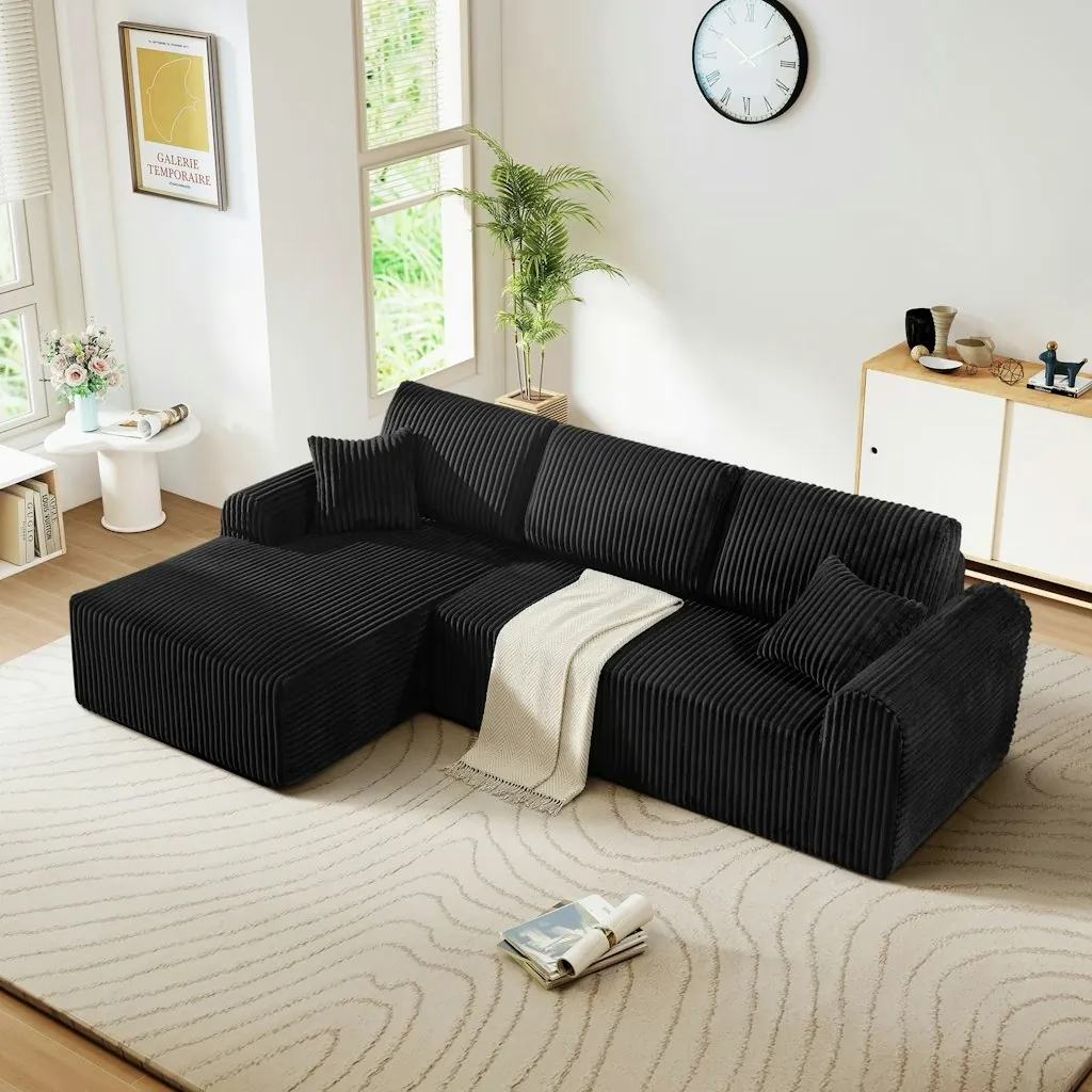 Aukfa 109" Modular Cloud Sectional Sofa