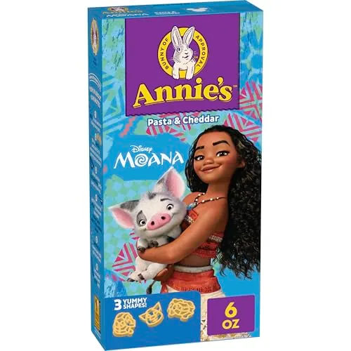 Annie's Disney Moana Shapes Cheddar Mac & Cheese 6 oz