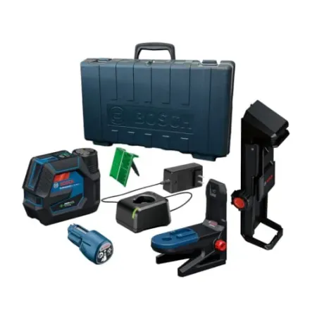 BOSCH PRO 12V Max Connected Green-Beam Cross-Line Laser
