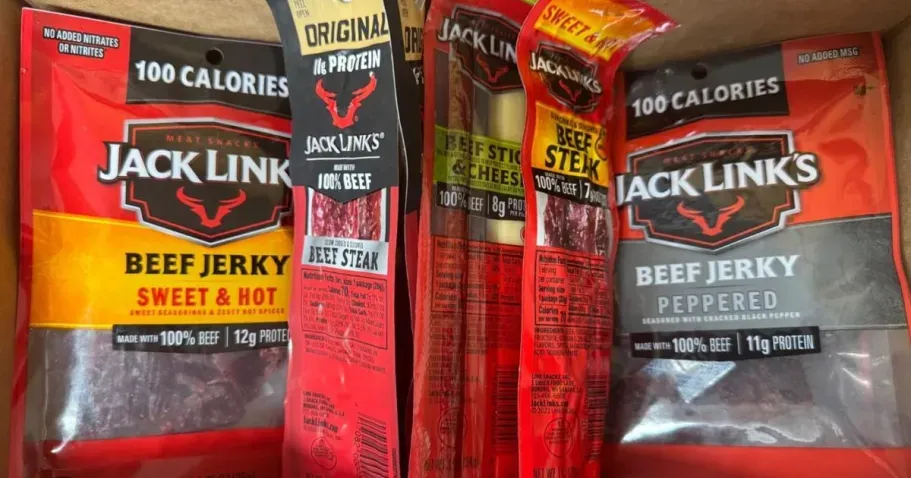 Jack Link’s Spicy Beef Jerky Variety Pack Gift Basket 15-Pack