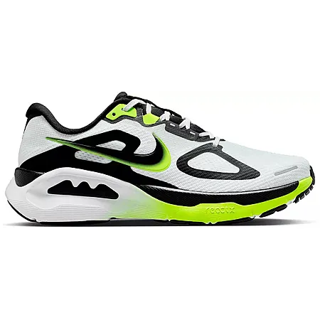 Nike Men's Structure Plus Running Shoes (White/Black/Volt)