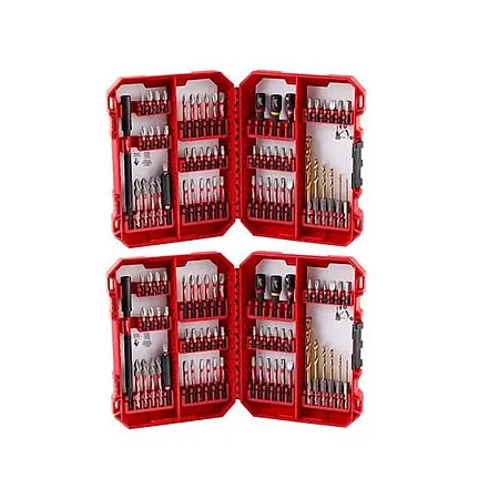 120-Piece Milwaukee SHOCKWAVE Impact-Duty Alloy Steel Screwdriver Bit Set