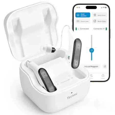 TECHMI FacePro OTC Bluetooth Hearing Aids