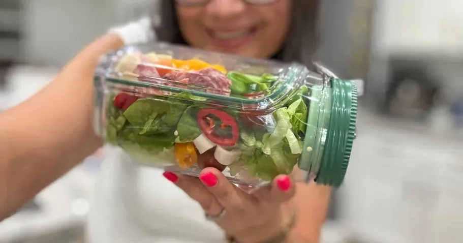 Meal-Prep Game Changer: Prepara Portable Salad Pod 2-Pack from $28 Shipped