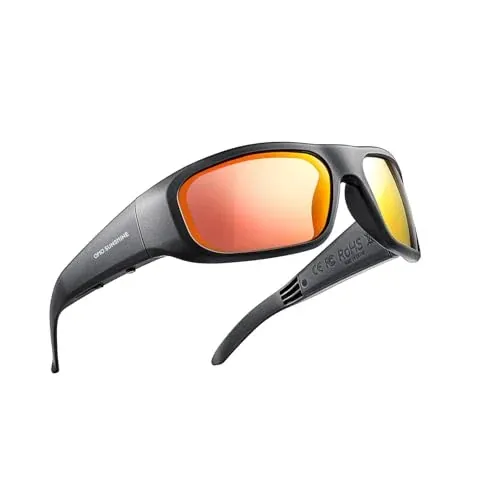 OHO Sport Open-Ear Smart Glasses Impact-Resistant Bluetooth Sunglasses