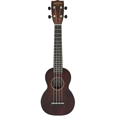 Gretsch Soprano Long-Neck Ukulele w/ Gig Bag (Vintage Mahogany Stain)