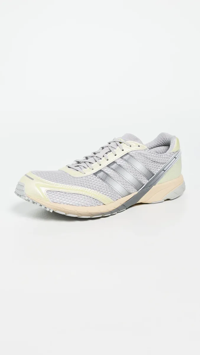 Adidas Women's Adizero Adios OG Sneakers (Silver)