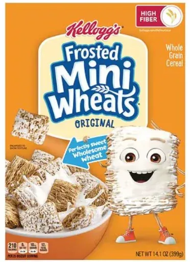 Frosted Mini Wheats Breakfast Cereal Original 14.1 oz 3-Pack