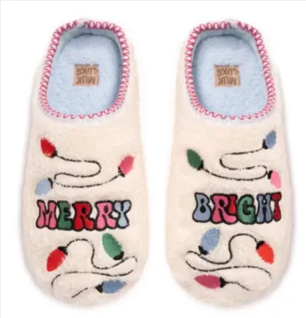 MUK LUKS Women's Cozy Holiday Clog