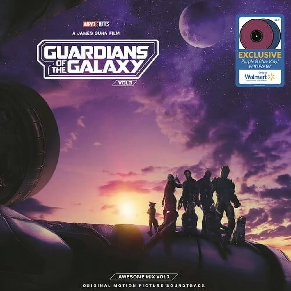 Walmart Exclusive Guardians of the Galaxy Vol. 3: Awesome Mix Vol. 3 Vinyl