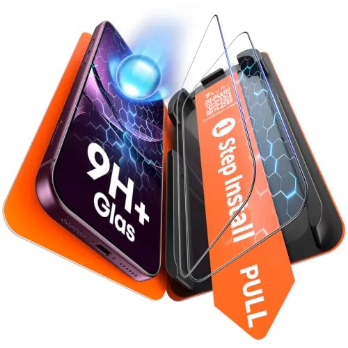 TAURI 2 Pack iPhone 18 Pro Screen Protector