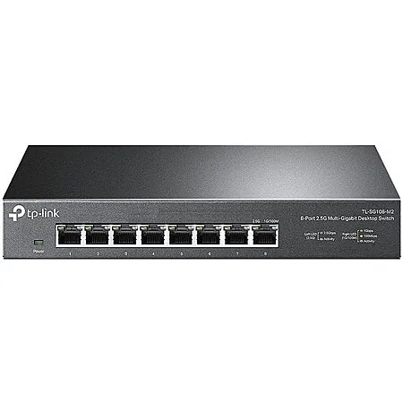 8-Port TP-Link 2.5 Gigabit Unmanaged Ethernet Switch + 10% Back w/ Prime Card