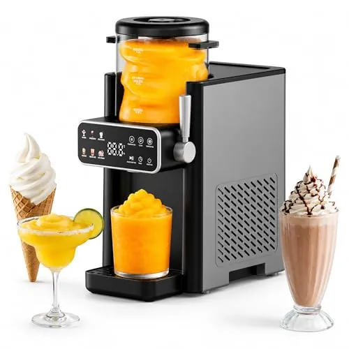 SiroSage Slushie Machine for Home with 6 Preset Modes