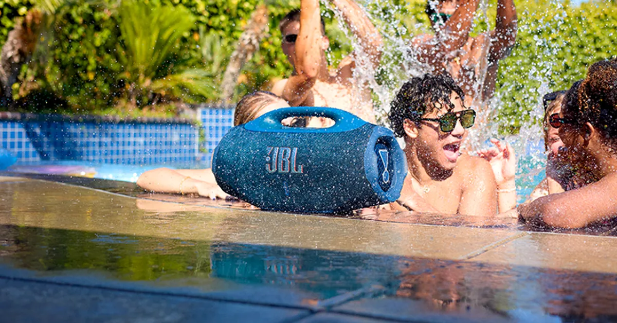 JBL’s Boombox 4 portable Bluetooth speaker with a 34-hour battery hits new
