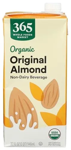 32-Oz 365 by Whole Foods Market Organic Almond Milk