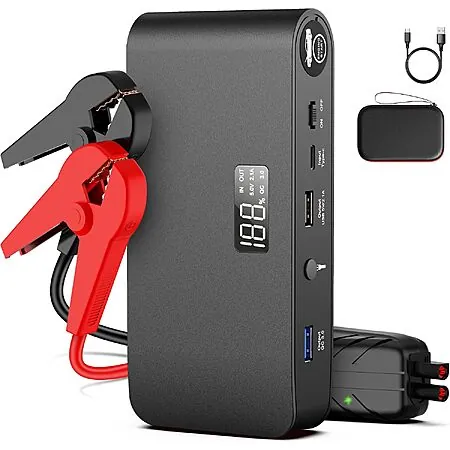 16000mAh BOOKOO 4000A 12V Portable Car Jump Starter