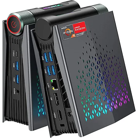 ACEMAGIC S3A Mini PC: AMD Ryzen 7 H 255, 16GB LPDDR5, 512GB SSD, Radeon 780M