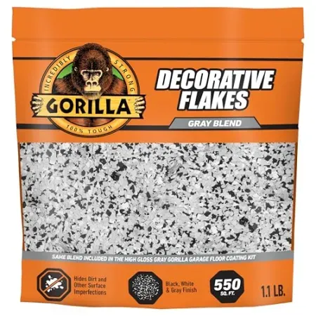 1.1lb Gorilla Garage Floor Coating Decorative Flakes