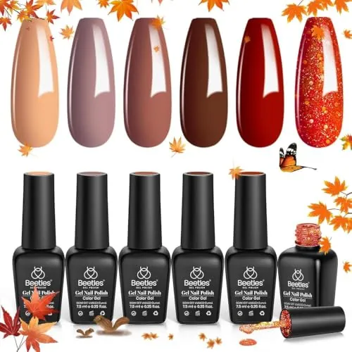 Beetles Fall Gel Nail Polish Set