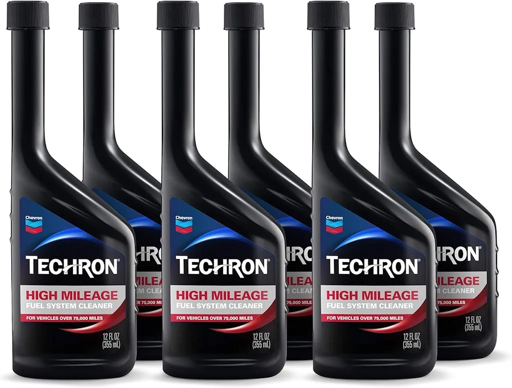 Chevron Techron 12-oz. High Mileage Fuel System Cleaner 6-Pack