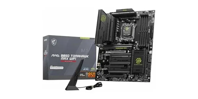 MSI MAG B850 TOMAHAWK MAX WIFI Motherboard (New, Open Box)