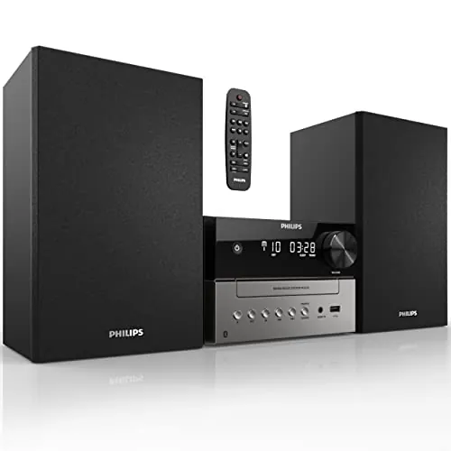 Philips 18W Micro Music Sound System w/ Bluetooth & CD Player