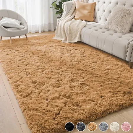 5' x 8' Nefoso Shag Area Rug