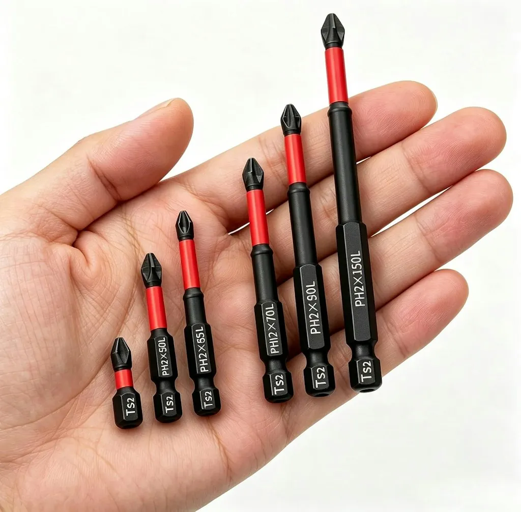 6-Piece Magnetic Screwdriver Bit Set