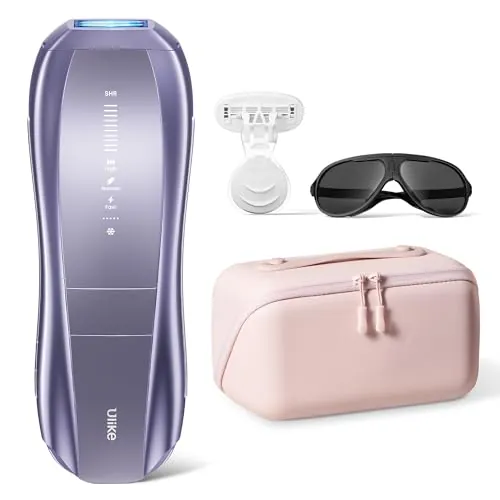 Ulike Air 10 Deluxe IPL Hair Removal Device with Ice Cooling and Skin Sensor