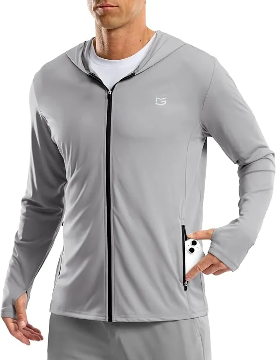 G Gradual Men's UPF 50+ Sun Protection Hoodie
