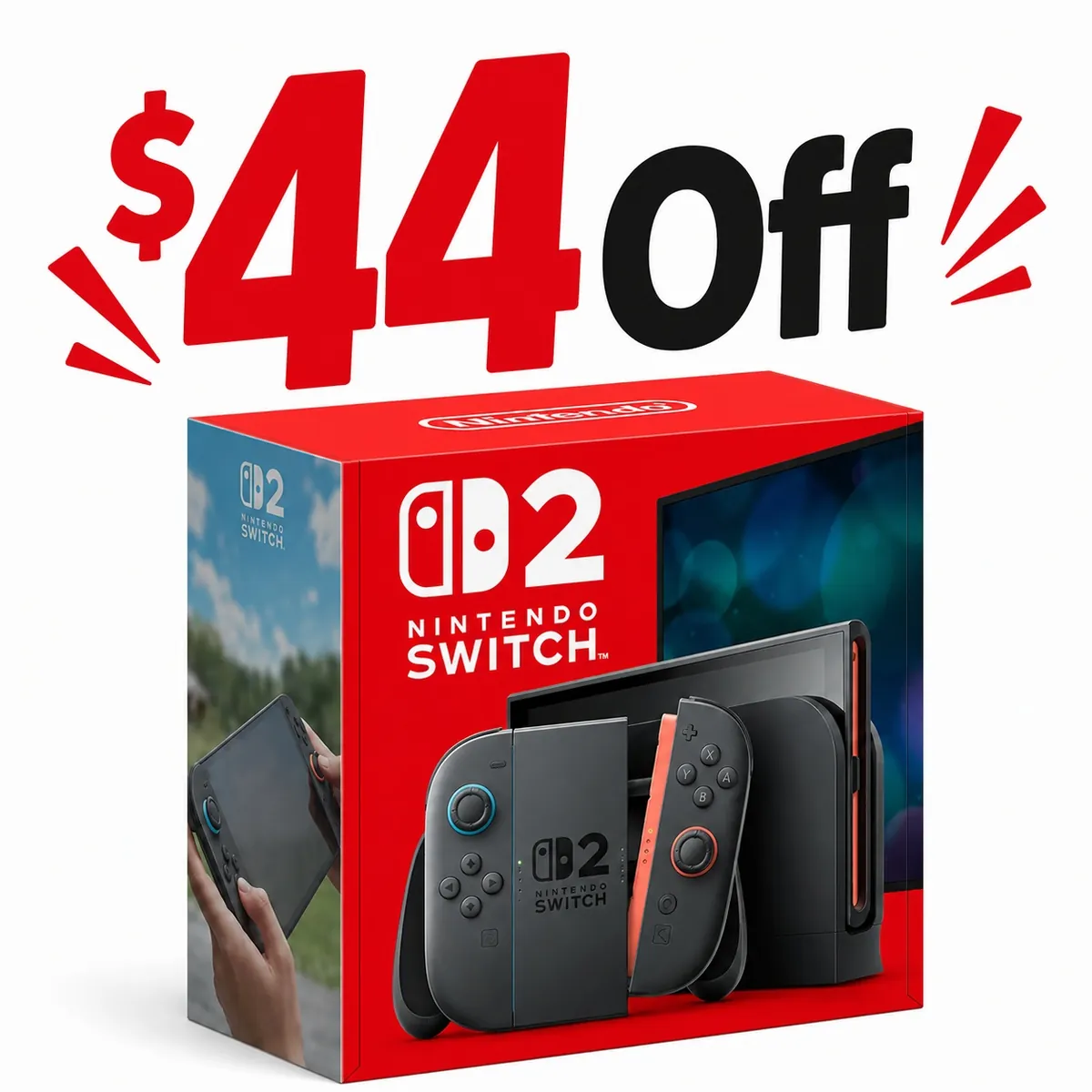 Nintendo Switch 2 Console System with Mario Kart World