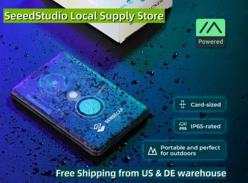 Seeed Studio SenseCAP Card Tracker T1000-E