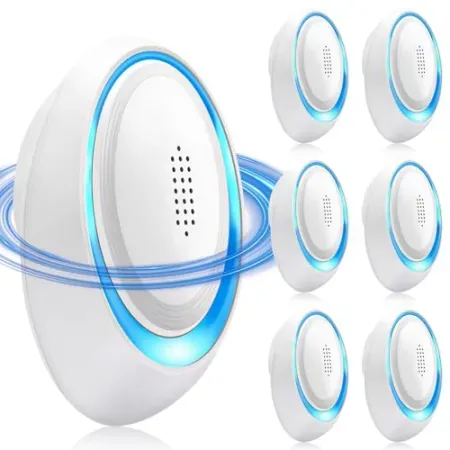 6-Pack Alikguu Plug in Upgraded Ultrasonic Pest Repeller